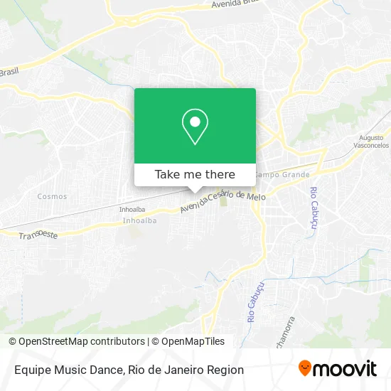 Equipe Music Dance map
