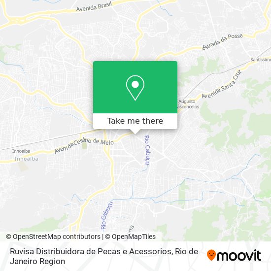 Ruvisa Distribuidora de Pecas e Acessorios map