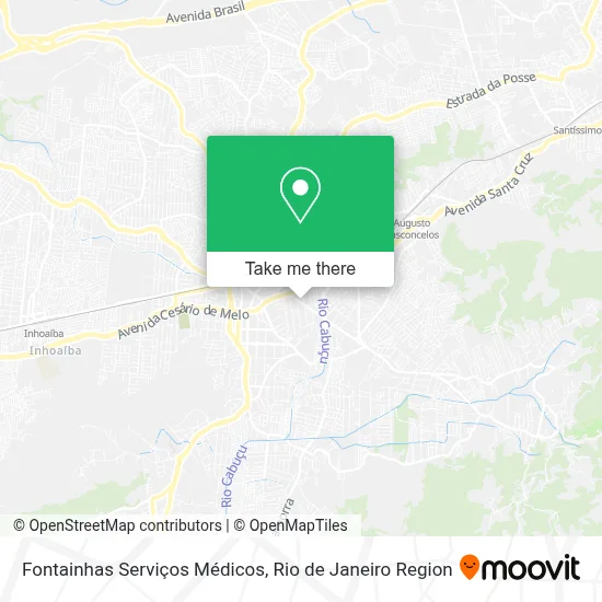 Fontainhas Serviços Médicos map