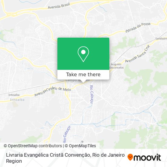 Livraria Evangélica Cristã Convenção map