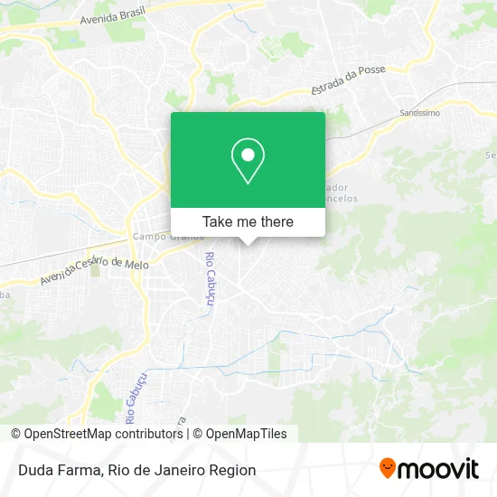 Duda Farma map