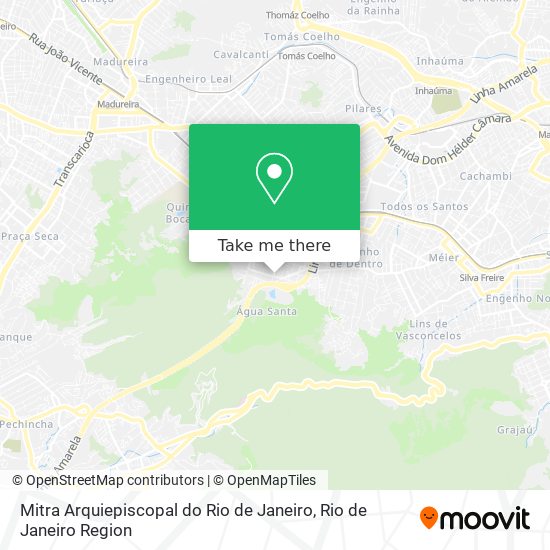 Mitra Arquiepiscopal do Rio de Janeiro map