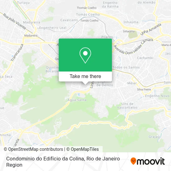 Condomínio do Edifício da Colina map