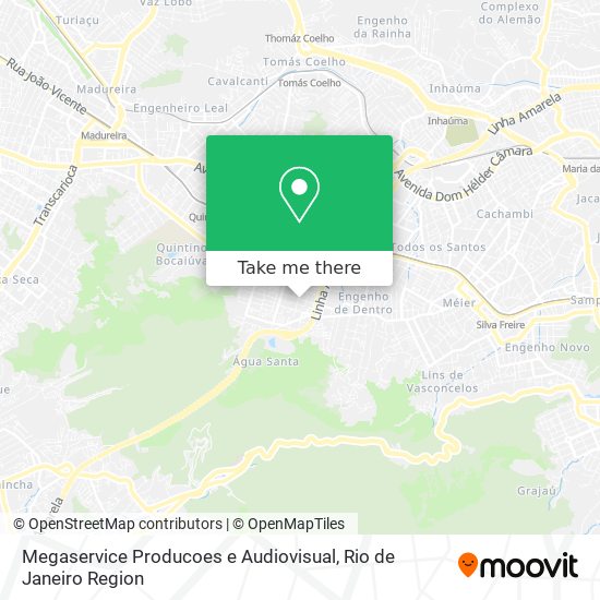 Megaservice Producoes e Audiovisual map