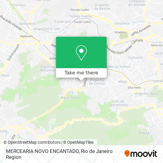 MERCEARIA NOVO ENCANTADO map