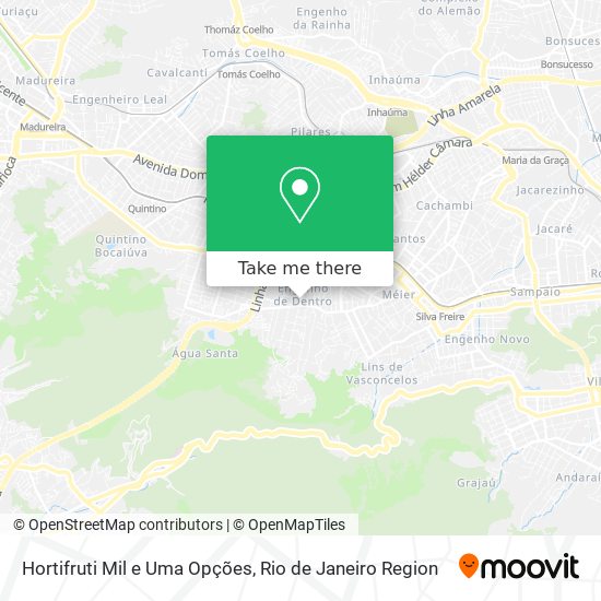 Hortifruti Mil e Uma Opções map
