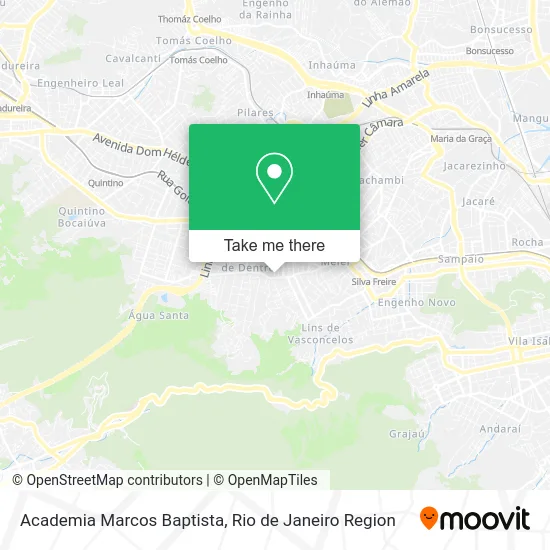 Academia Marcos Baptista map