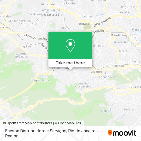 Faeson Distribuidora e Serviços map