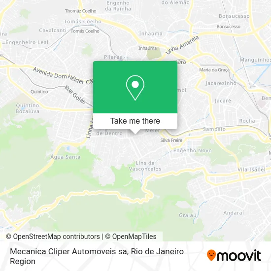 Mecanica Cliper Automoveis sa map