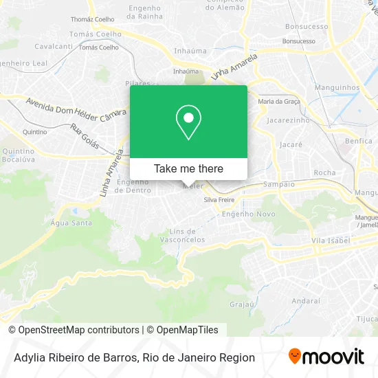 Adylia Ribeiro de Barros map