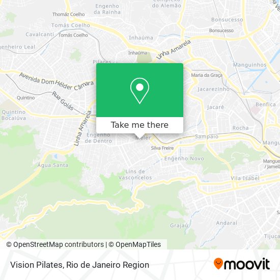 Vision Pilates map