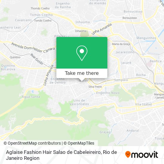 Mapa Aglaise Fashion Hair Salao de Cabeleireiro