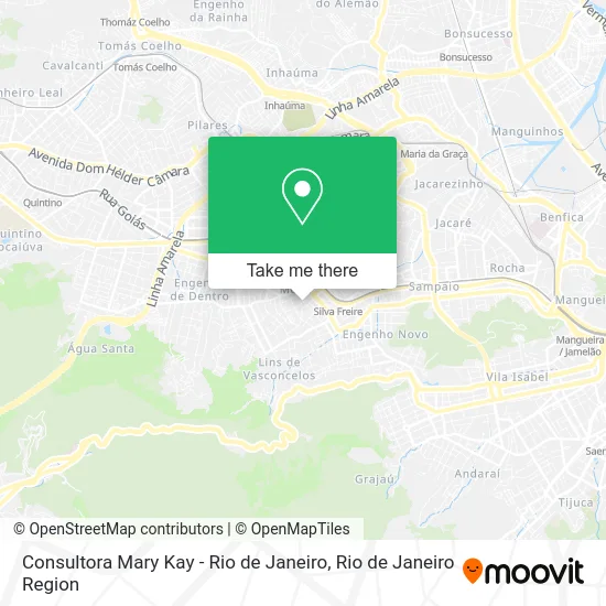 Consultora Mary Kay - Rio de Janeiro map