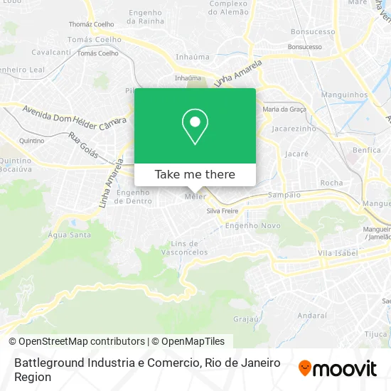 Battleground Industria e Comercio map