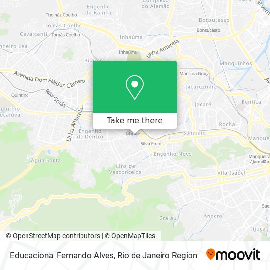 Educacional Fernando Alves map