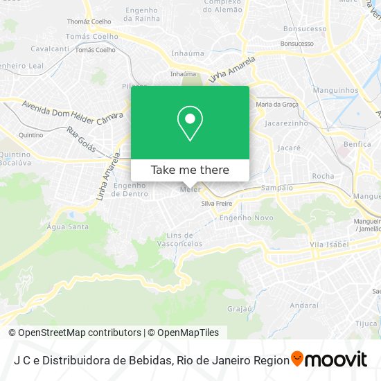 J C e Distribuidora de Bebidas map