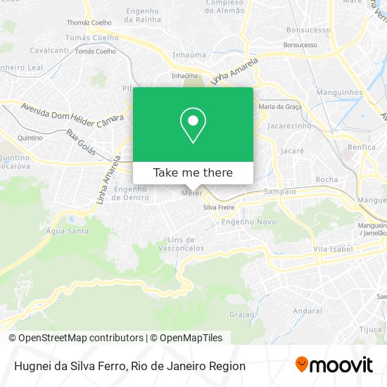 Hugnei da Silva Ferro map