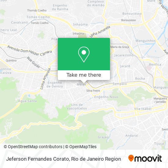Jeferson Fernandes Corato map