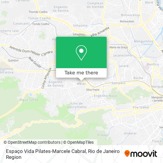 Espaço Vida Pilates-Marcele Cabral map