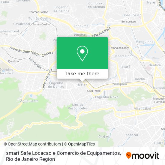 smart Safe Locacao e Comercio de Equipamentos map