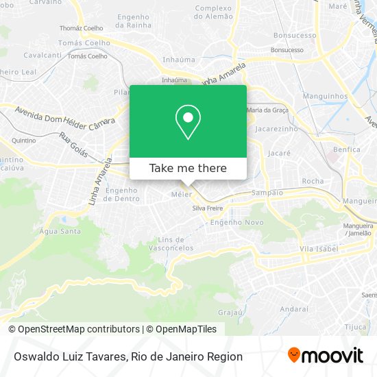 Mapa Oswaldo Luiz Tavares