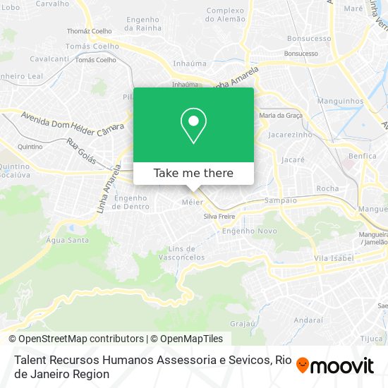 Talent Recursos Humanos Assessoria e Sevicos map