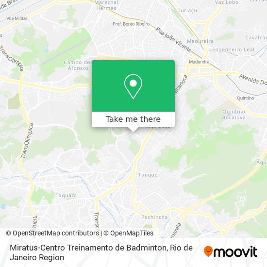 Miratus-Centro Treinamento de Badminton map