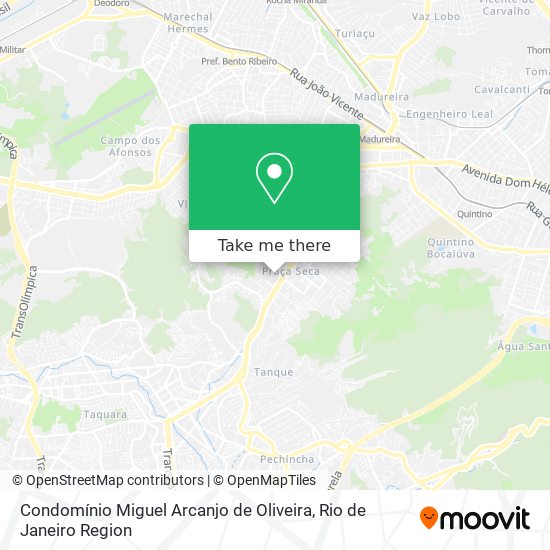 Condomínio Miguel Arcanjo de Oliveira map