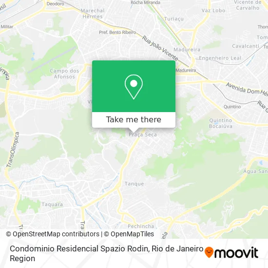 Condominio Residencial Spazio Rodin map