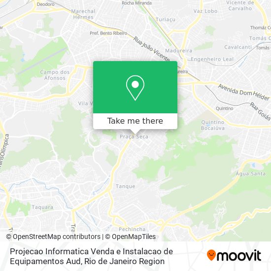 Projecao Informatica Venda e Instalacao de Equipamentos Aud map