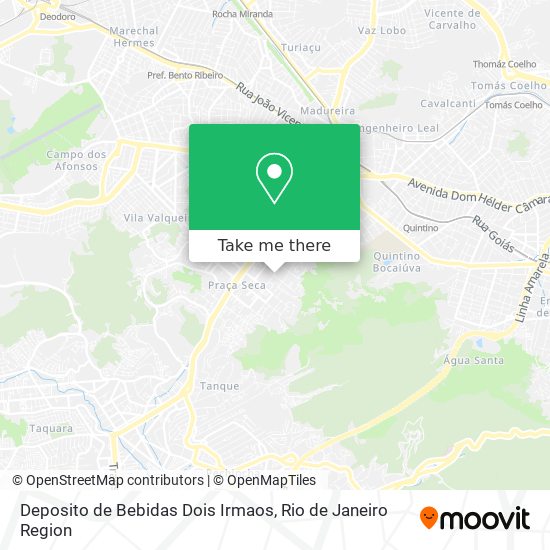 Deposito de Bebidas Dois Irmaos map