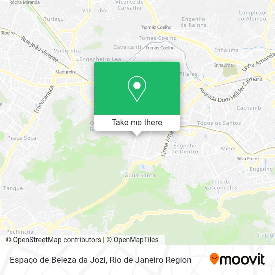 Espaço de Beleza da Jozi map