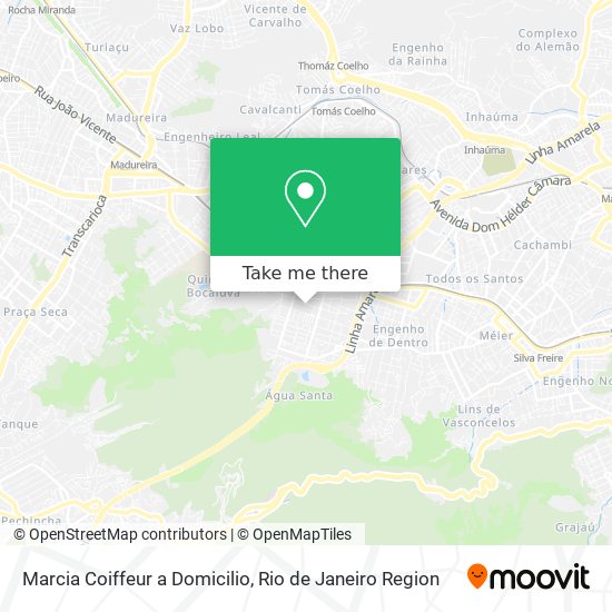 Marcia Coiffeur a Domicilio map