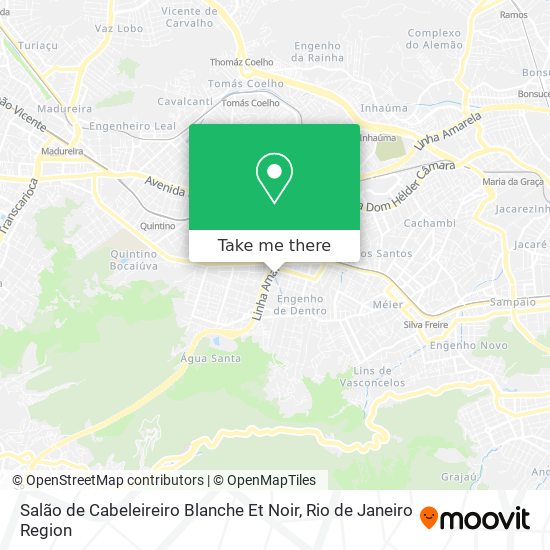 Salão de Cabeleireiro Blanche Et Noir map