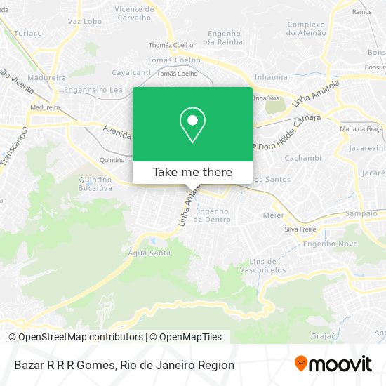 Bazar R R R Gomes map