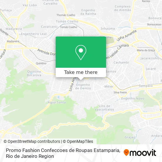 Promo Fashion Confeccoes de Roupas Estamparia map