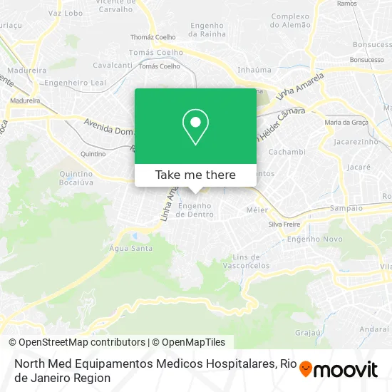 North Med Equipamentos Medicos Hospitalares map