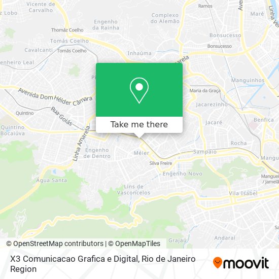 X3 Comunicacao Grafica e Digital map