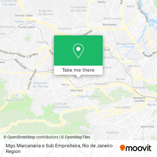 Mgs Marcenaria e Sub Empreiteira map