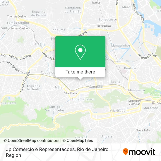 Jp Comércio e Representacoes map