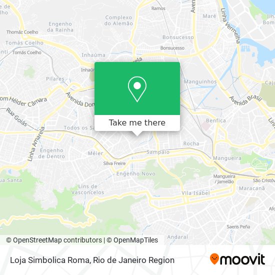 Loja Simbolica Roma map