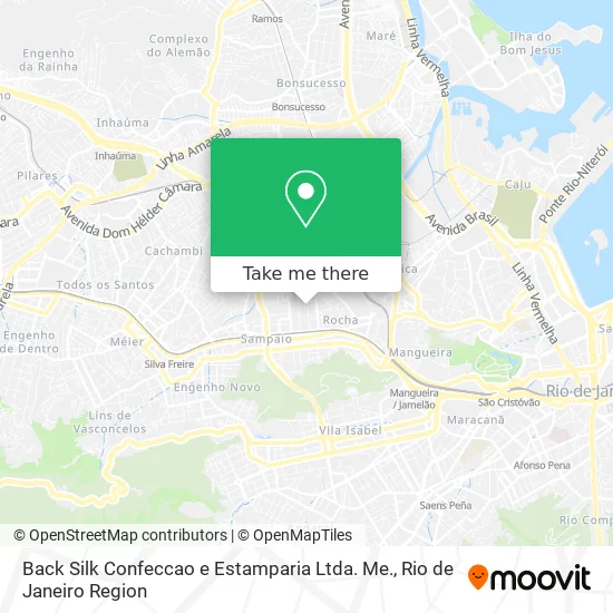 Back Silk Confeccao e Estamparia Ltda. Me. map