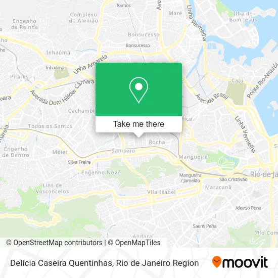 Delícia Caseira Quentinhas map