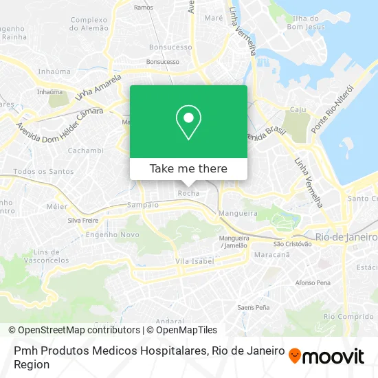 Pmh Produtos Medicos Hospitalares map