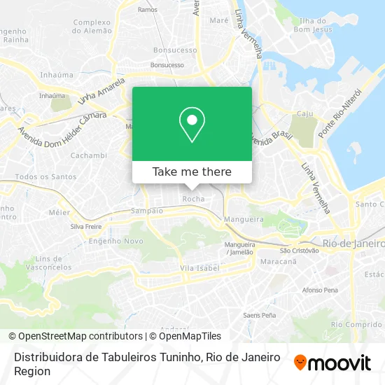 Distribuidora de Tabuleiros Tuninho map