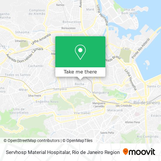 Servhosp Material Hospitalar map