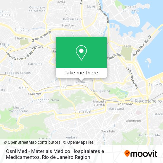 Mapa Osni Med - Materiais Medico Hospitalares e Medicamentos