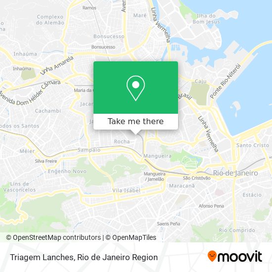 Mapa Triagem Lanches