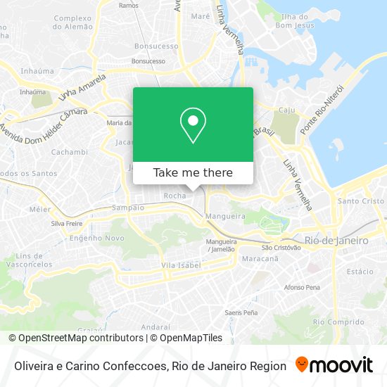Oliveira e Carino Confeccoes map