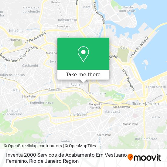 Inventa 2000 Servicos de Acabamento Em Vestuario Feminino map